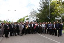 گزارش تصویری از استقبال دانشگاهیان و مردم شاهرود  از پروفسور علی اکبر جلالی  در دانشگاه صنعتی شاهرود